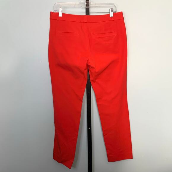 Banana Republic Red Sloan Fit Pants Size 6 - Picture 6 of 8